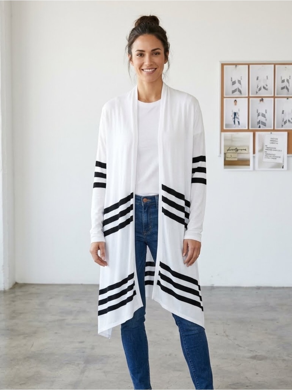 Forever 21 Open Front Shawl Cardigan